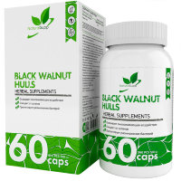 NATURALSUPP Black Walnut Hulls Скорлупа черного ореха 500мг (60 капсул)