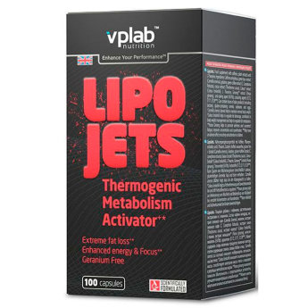 VP Lab LipoJets (100 капсул) Мощнейший жиросжигатель LipoJets с научно разработанной формулой из высокоэффективных ингредиентов для борьбы с лишним весом. LipoJets значительно повышает термогенез и улучшает обмен веществ, контролирует аппетит и понижает калорийность рациона.